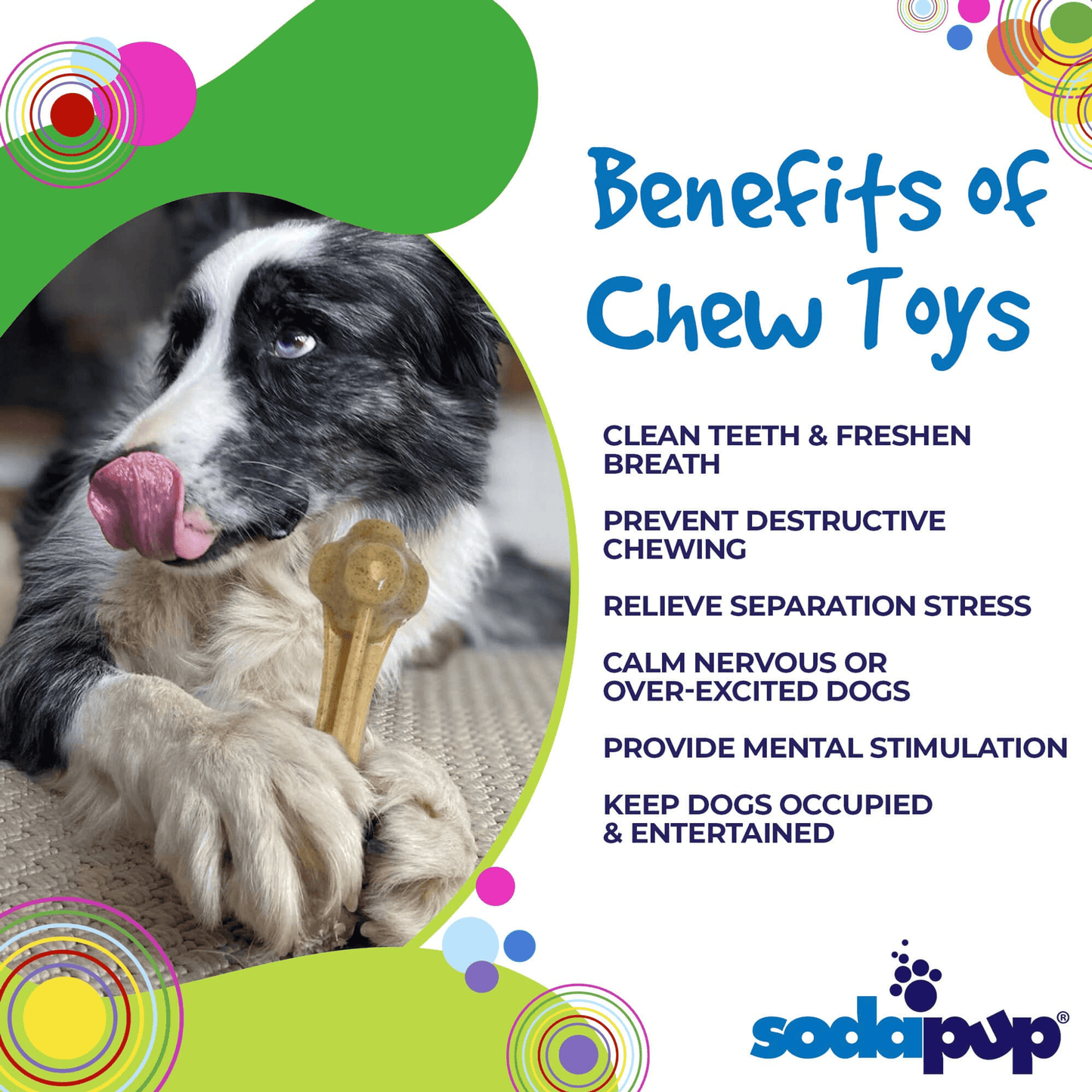 Knuckle Bone Ultra Durable Chew Toy for Large Dogs-4