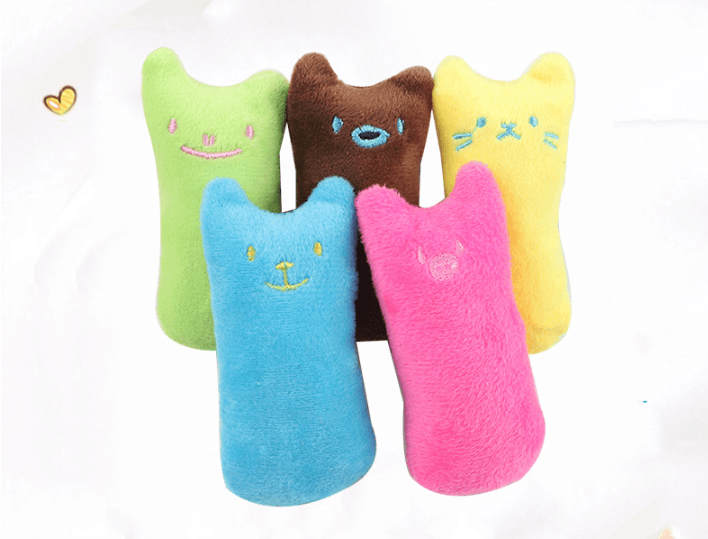 Interactive Catnip Cat Pillow Toy - Fun And Safe Pet Chew Toy To Reduce Boredom And Anxiety